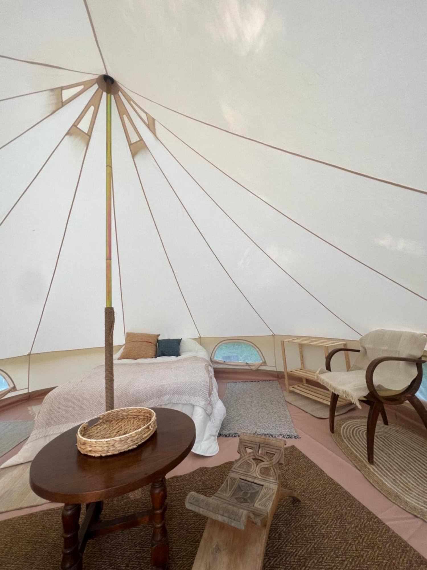 Tente Lodge En Pleine Nature Sumene Ngoại thất bức ảnh