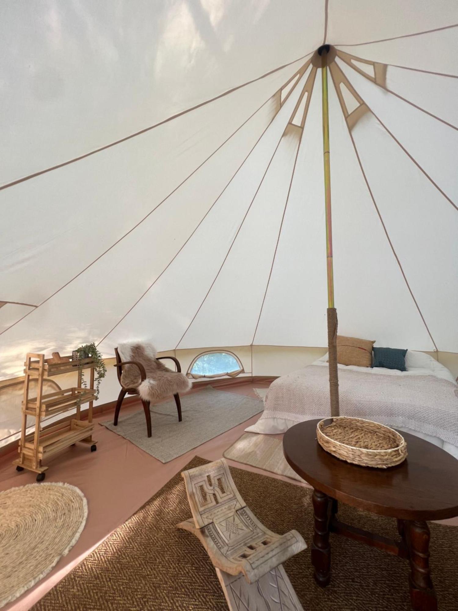 Tente Lodge En Pleine Nature Sumene Ngoại thất bức ảnh