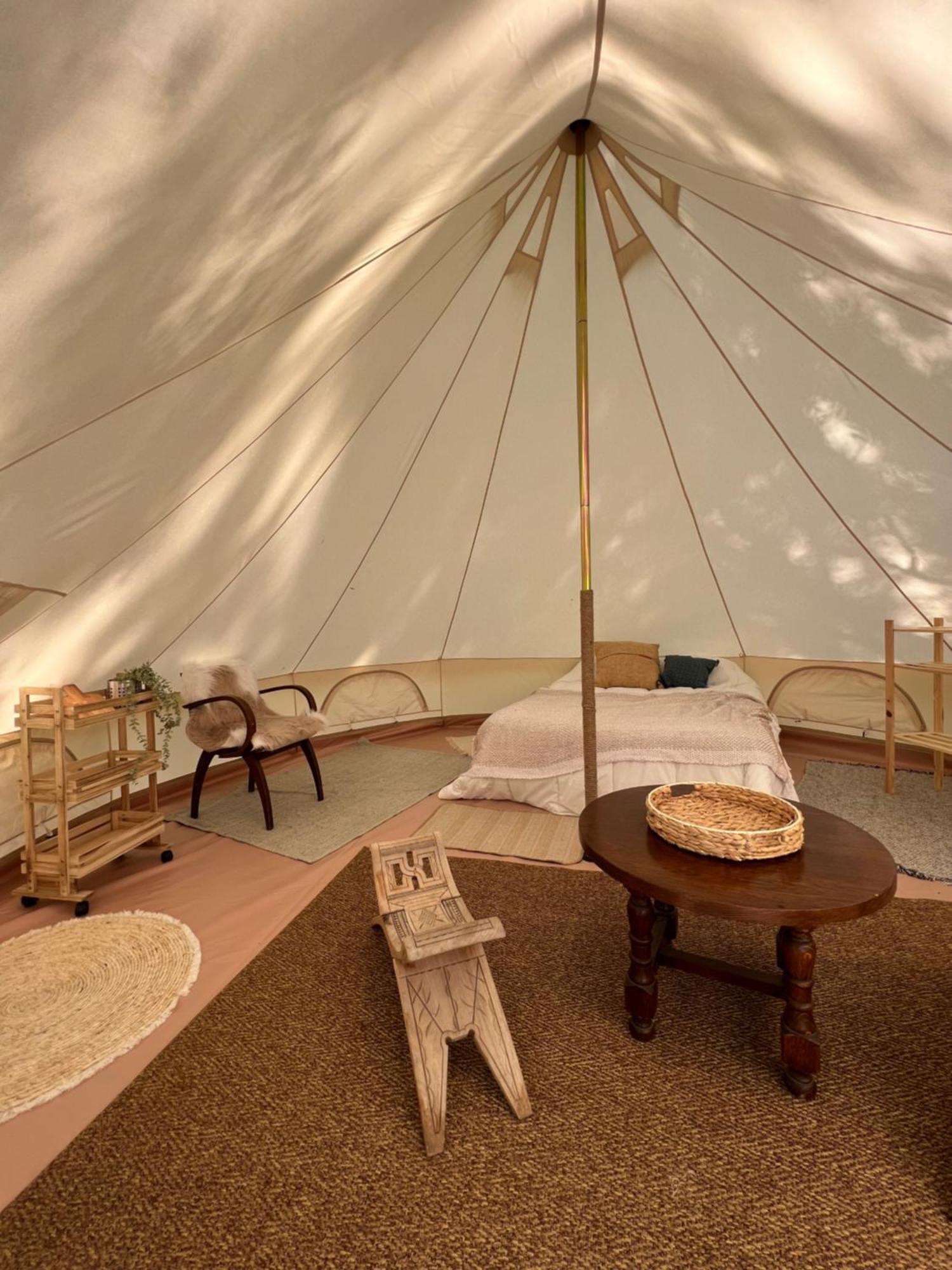 Tente Lodge En Pleine Nature Sumene Ngoại thất bức ảnh
