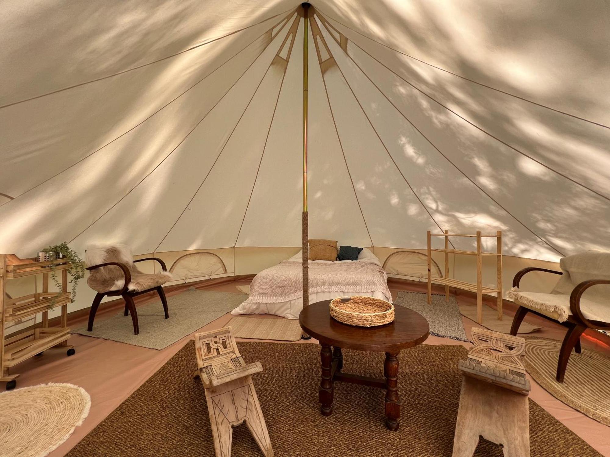 Tente Lodge En Pleine Nature Sumene Ngoại thất bức ảnh