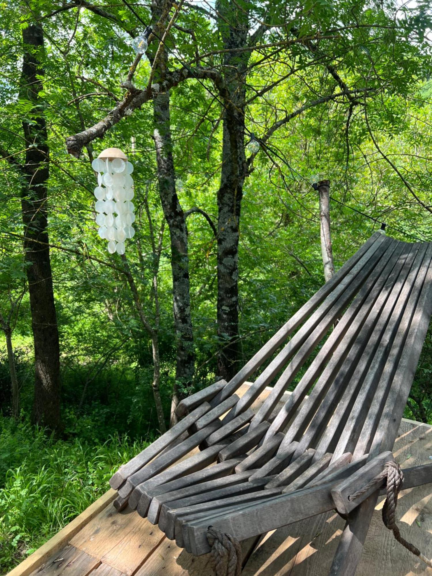 Tente Lodge En Pleine Nature Sumene Ngoại thất bức ảnh